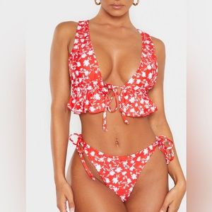 PLT NWT Red & White Bathing Suit
